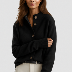 Vellora - Button Front Knit Cardigan Everyday Layering — view 10 of 10
