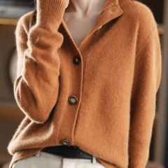 Vellora - Button Front Knit Cardigan Everyday Layering — view 2 of 10