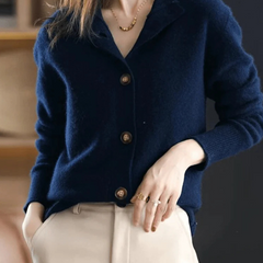 Vellora - Button Front Knit Cardigan Everyday Layering — view 8 of 10