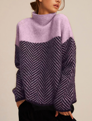 Velmara - Fine Knit Turtleneck Sweater Autumn Layering — view 4 of 8
