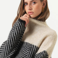 Velmara - Fine Knit Turtleneck Sweater Autumn Layering — view 6 of 8