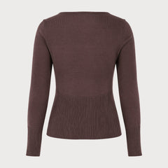 Velmira - Slim Fit Knit Sweater For Cooler Days — view 4 of 5