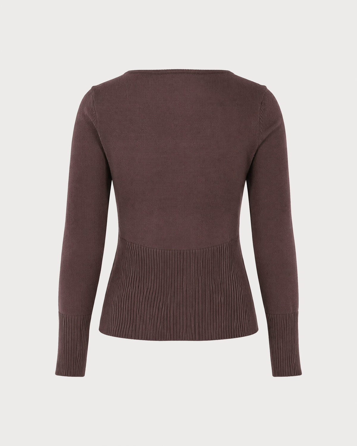Velmira - Slim Fit Knit Sweater For Cooler Days — view 4 of 5