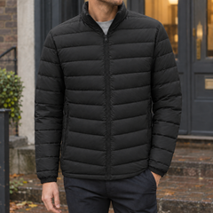 Veltano - Quilted Puffer Jacket Cool Weather Layering — view 5 of 7