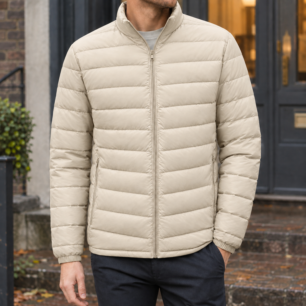 Veltano - Quilted Puffer Jacket Cool Weather Layering — view 6 of 7