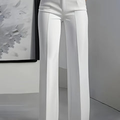 Verailla - Wide Leg Structured Trousers Office And Weekend Wear — view 2 of 8
