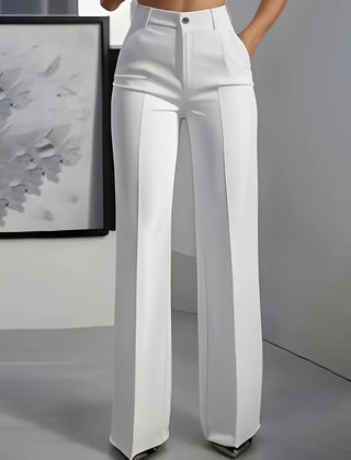 Verailla - Wide Leg Structured Trousers Office And Weekend Wear — view 2 of 8