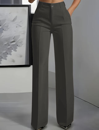 Verailla - Wide Leg Structured Trousers Office And Weekend Wear — view 3 of 8