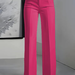 Verailla - Wide Leg Structured Trousers Office And Weekend Wear — view 4 of 8