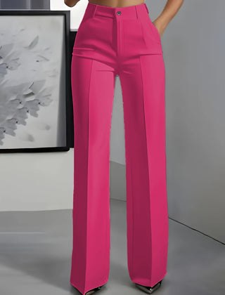 Verailla - Wide Leg Structured Trousers Office And Weekend Wear — view 4 of 8