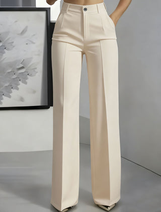 Verailla - Wide Leg Structured Trousers Office And Weekend Wear — view 5 of 8