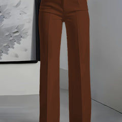 Verailla - Wide Leg Structured Trousers Office And Weekend Wear — view 6 of 8