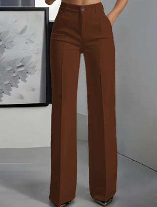 Verailla - Wide Leg Structured Trousers Office And Weekend Wear — view 6 of 8