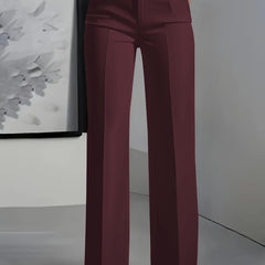 Verailla - Wide Leg Structured Trousers Office And Weekend Wear — view 7 of 8
