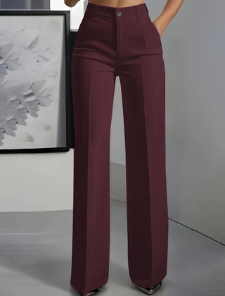 Verailla - Wide Leg Structured Trousers Office And Weekend Wear — view 7 of 8
