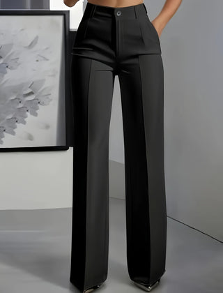 Verailla - Wide Leg Structured Trousers Office And Weekend Wear — view 8 of 8