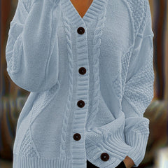 Verdelle - Textured Cardigan For Everyday Autumn Layering — view 10 of 10
