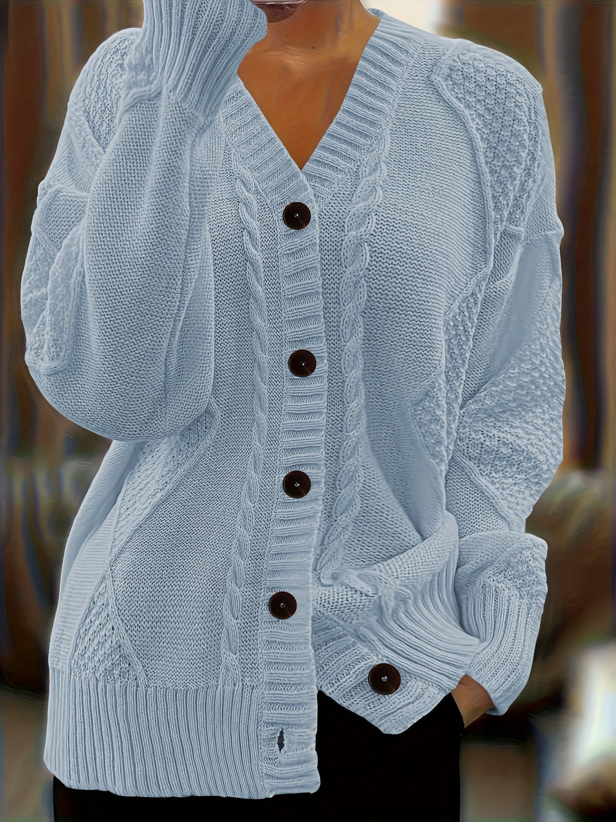 Verdelle - Textured Cardigan For Everyday Autumn Layering — view 5 of 10