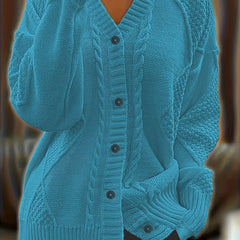 Verdelle - Textured Cardigan For Everyday Autumn Layering — view 7 of 10