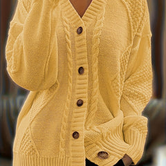 Verdelle - Textured Cardigan For Everyday Autumn Layering — view 9 of 10