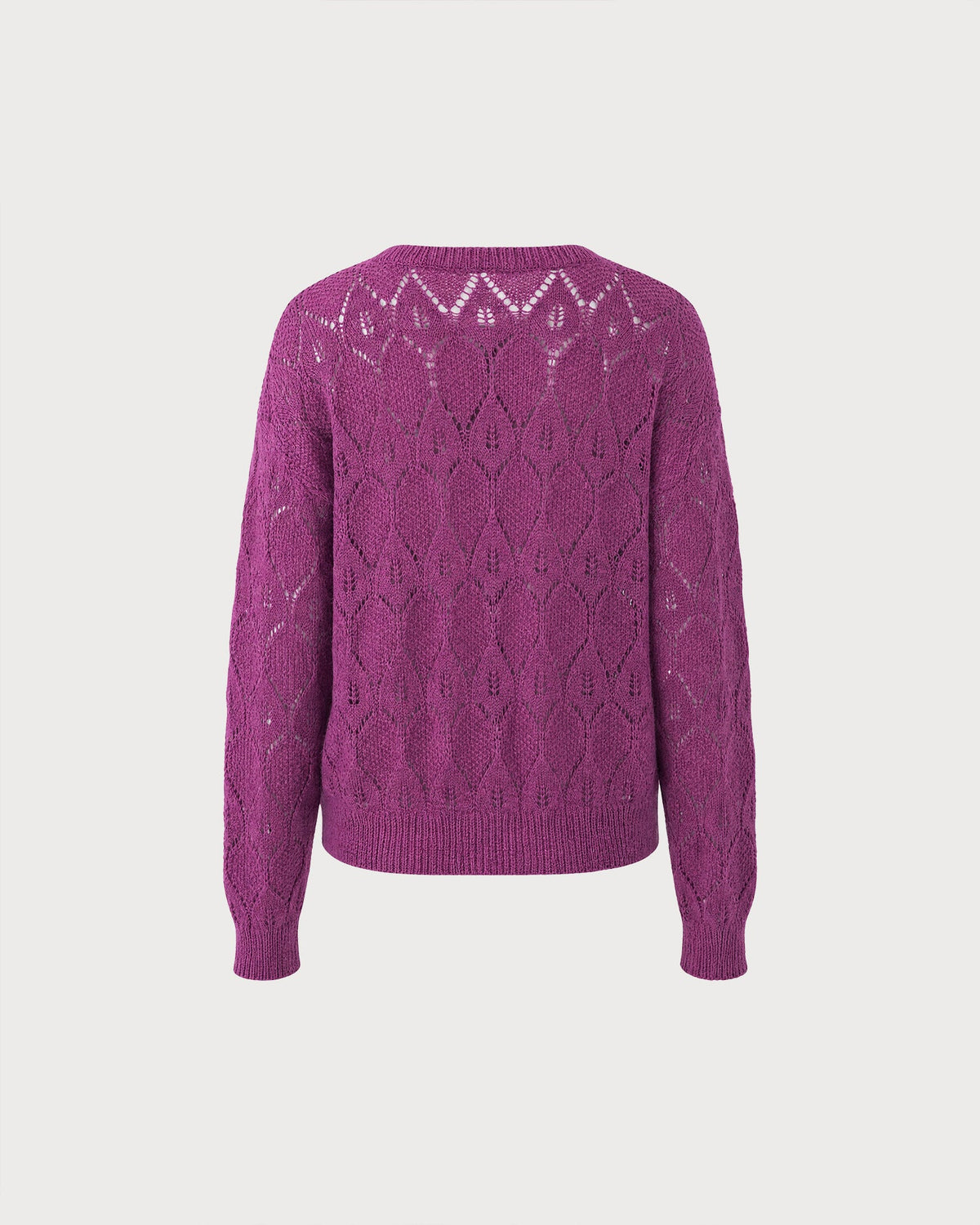 Verlette - Cut Out Knit Cardigan Autumn Winter Wear — view 3 of 4