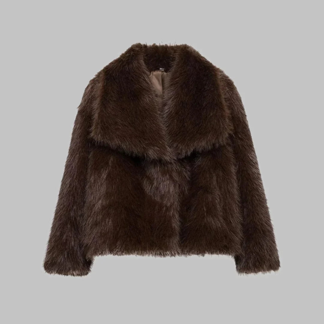 Verlina - Structured Notch Lapel Coat Autumn Layering