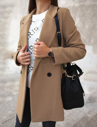 Verlora - Wool Blend Coat Jacket Everyday Wear — view 3 of 8