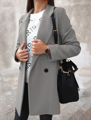 Verlora - Wool Blend Coat Jacket Everyday Wear — view 4 of 8