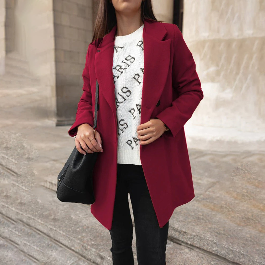 Verlora - Wool Blend Coat Jacket Everyday Wear — view 5 of 8