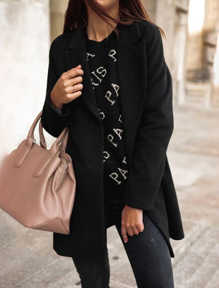 Verlora - Wool Blend Coat Jacket Everyday Wear — view 8 of 8