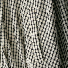 Vernetta - Cropped Plaid Zip Up Jacket Everyday Layering — view 2 of 8
