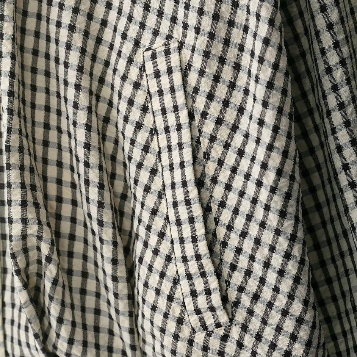 Vernetta - Cropped Plaid Zip Up Jacket Everyday Layering — view 2 of 8