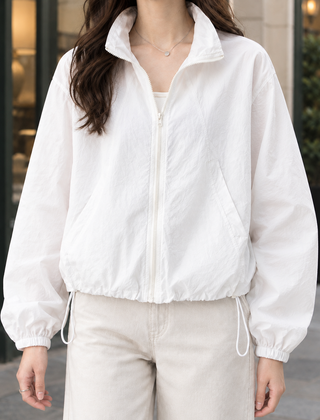 Verrelle - Relaxed Zip Front Jacket Cool Weather Layering — view 2 of 4