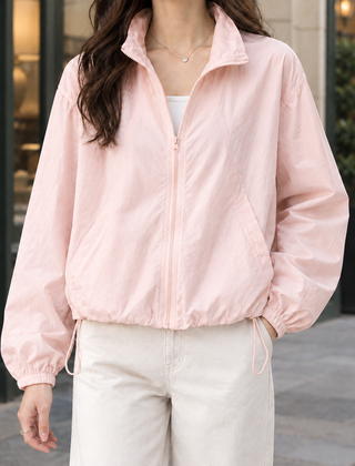 Verrelle - Relaxed Zip Front Jacket Cool Weather Layering — view 3 of 4