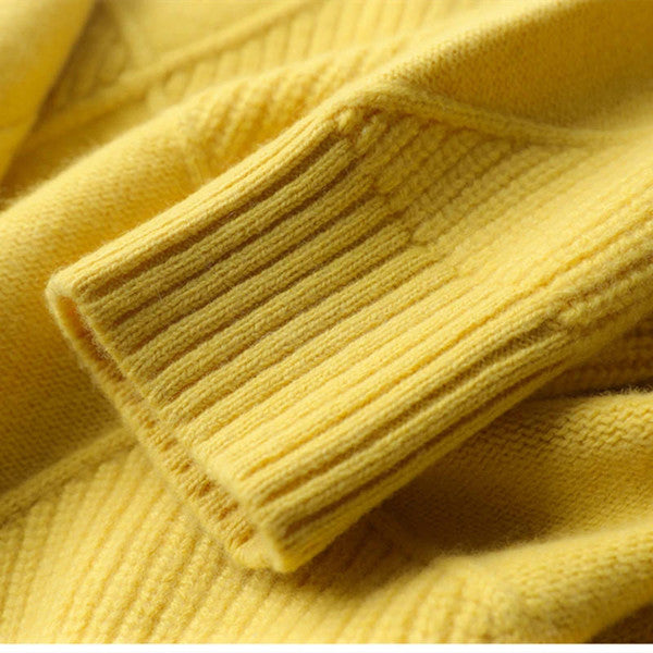 Verrelle - Wool Turtleneck Sweater Fall Spring Layering — view 6 of 7