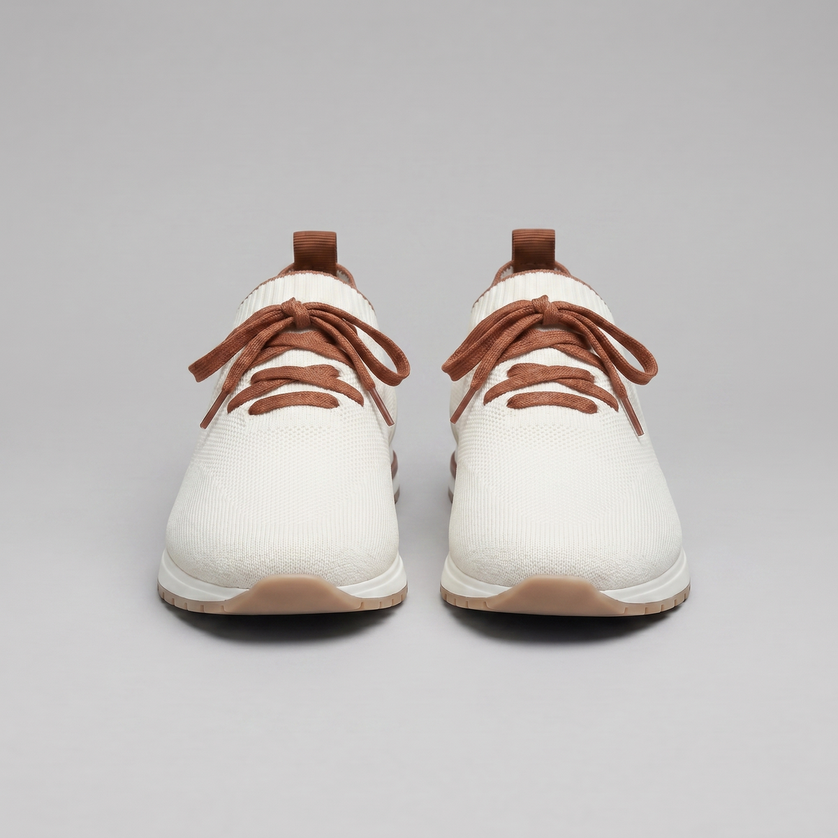 Vessario - Knit Sock Lace-Up Trainers Smart Casual Wear — view 5 of 10
