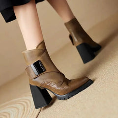 Virelle - Versatile Contemporary Ankle Boots Everyday Wear — view 10 of 10