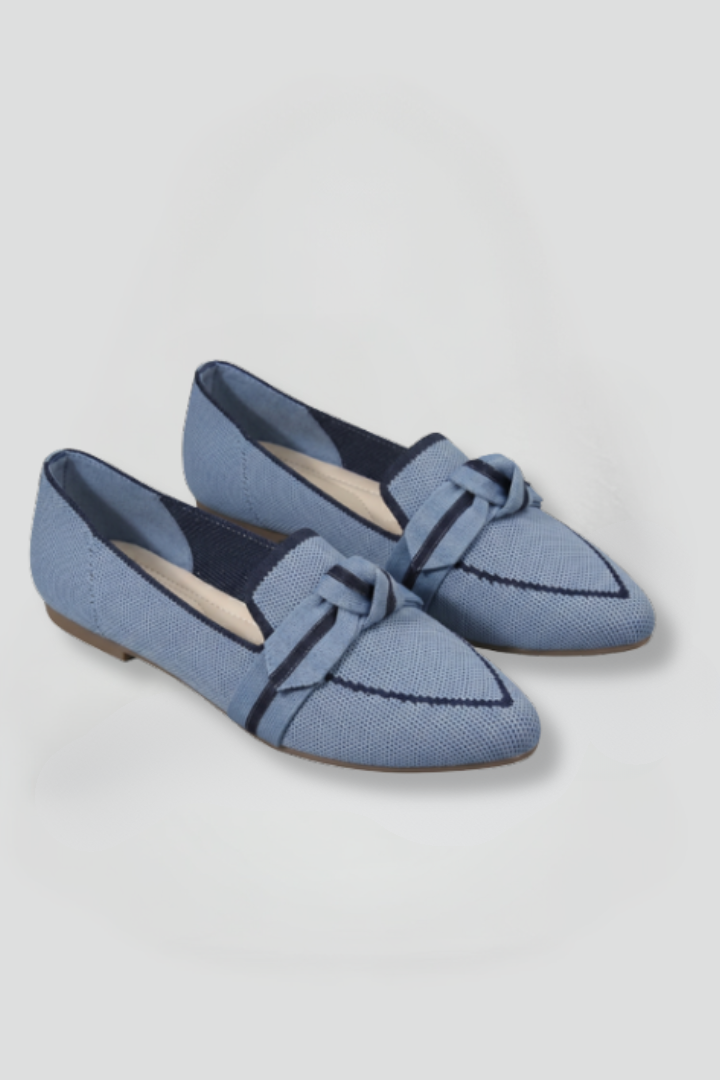 Voletta - Pointed Toe Flat Loafers Everyday Wear
