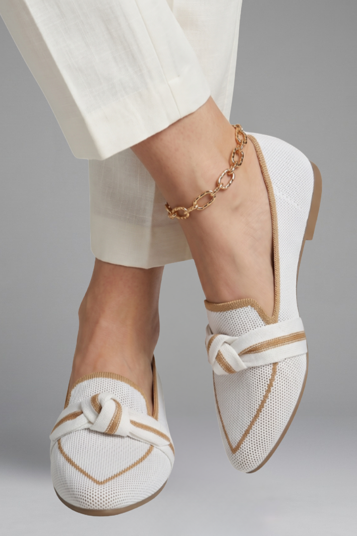 Voletta - Pointed Toe Flat Loafers Everyday Wear — view 7 of 10