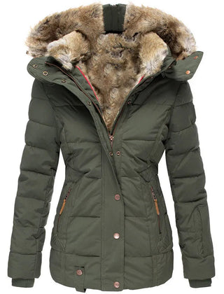 Warmelle - Belted Puffer Jacket Fall Winter Wear