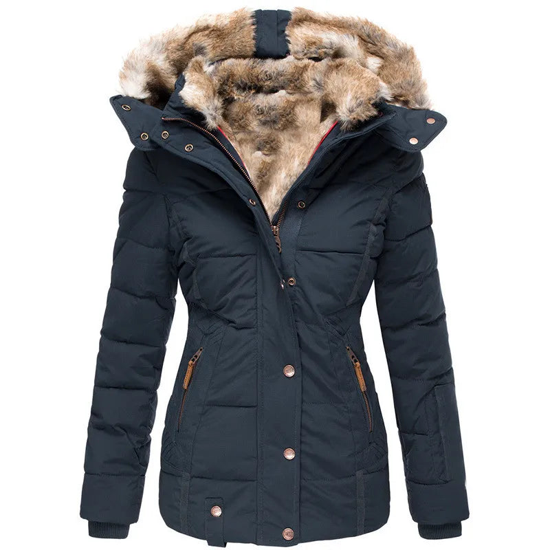 Warmelle - Belted Puffer Jacket Fall Winter Wear — view 5 of 8
