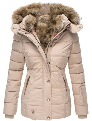 Warmelle - Belted Puffer Jacket Fall Winter Wear — view 6 of 8