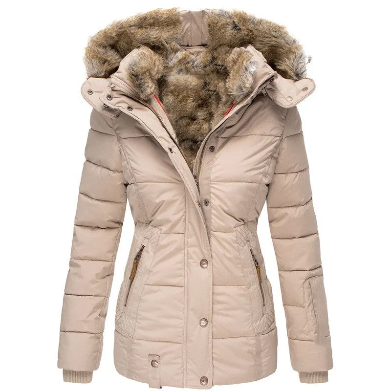 Warmelle - Belted Puffer Jacket Fall Winter Wear — view 6 of 8
