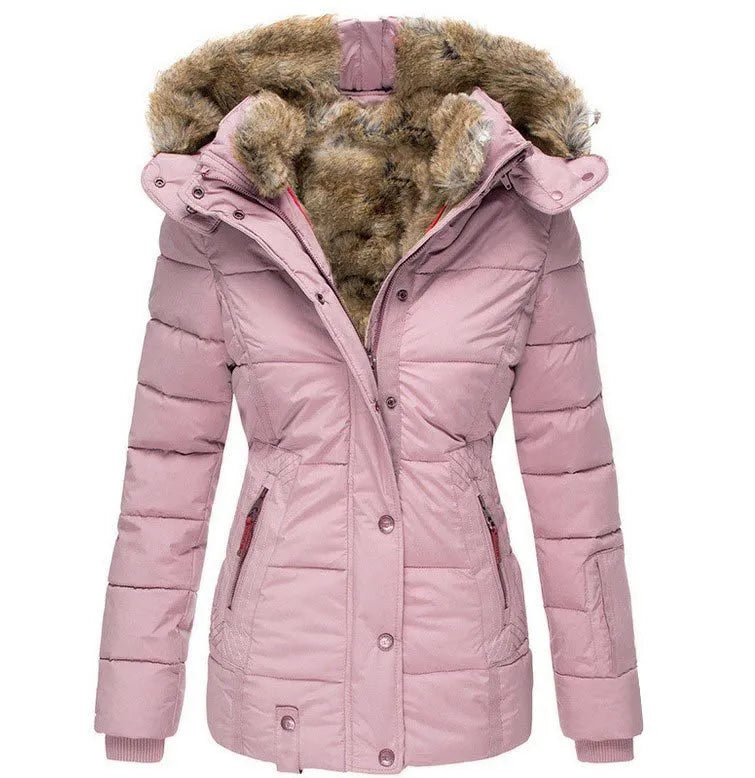 Warmelle - Belted Puffer Jacket Fall Winter Wear — view 8 of 8