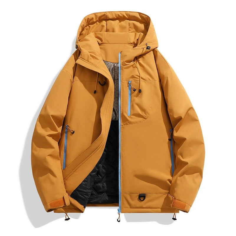 Windarel - Insulated Softshell Hooded Jacket Cold Weather Commuting — view 4 of 10