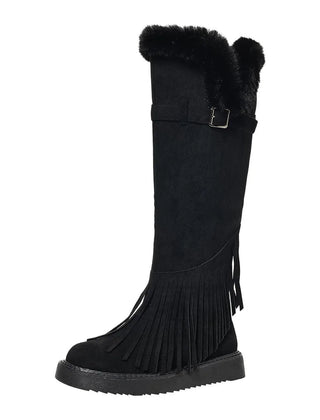 Windemere - Suede Knee Boots Cold Weather Wear — view 4 of 7