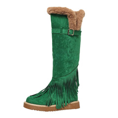 Windemere - Suede Knee Boots Cold Weather Wear — view 5 of 7