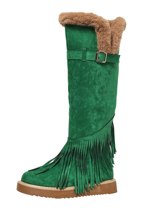 Windemere - Suede Knee Boots Cold Weather Wear — view 5 of 7