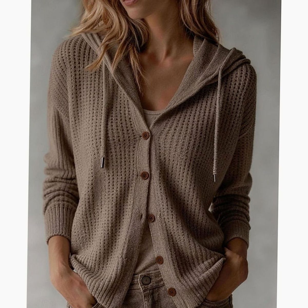 Windermoor - Textured Knit Layering Piece Cool Weather Wear — view 4 of 5