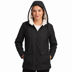 Windgale - Hooded Fleece Lined Jacket Cold Weather Wear
